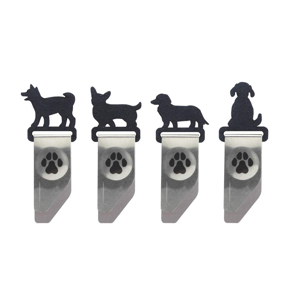 TOHKIN IND-I4-2 Index Dog Clips, Set of 4