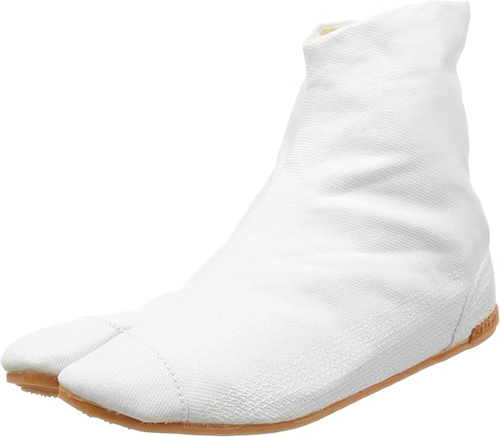 Rikio Ankle Ninja Boot Outdoor Tabi - AIR TABI FIT, 5 Clips - 26.0cm JP, White