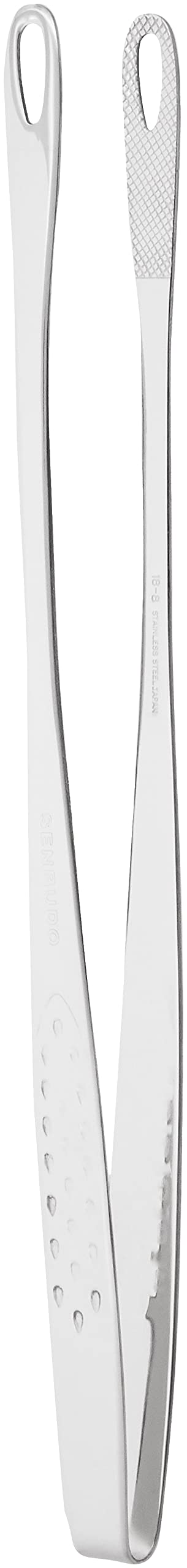 Senbudo 18-8 Yakiniku Tongs, Large, Total Length 11.8 inches (300 cm)