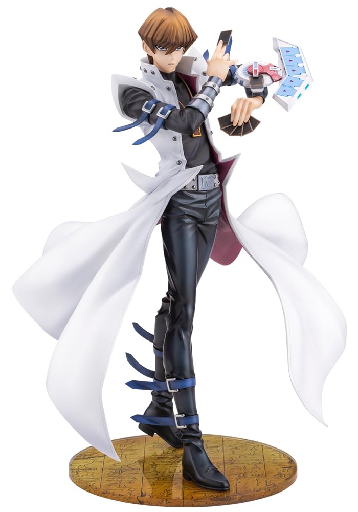 Kotobukiya Yu-Gi-Oh! Duel Monsters ARTFX J Seto Kaiba - Hot Duelers - 1/7 Scale PVC Painted Finished Figure