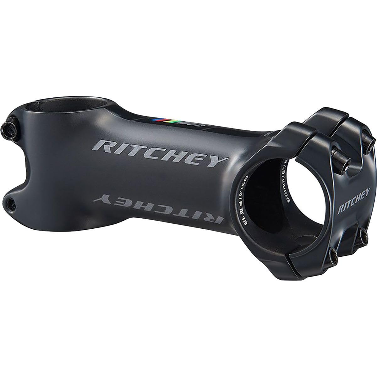 Ritchey WCS Carbon Matrix C220 Stem - 100mm, 31.8 Clamp, -6, 1 1/8", Carbon, Black