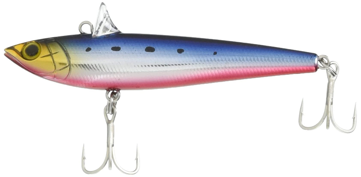 TackleHouse RB77LW R.D.C Vibration Rolling Bait, Lightweight 3.0 inches (77 mm), 0.4 oz (11 g), SH Sardine Red Perry #12 Lure