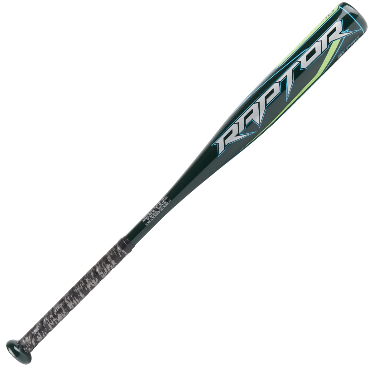 Rawlings | Raptor Baseball Bat | USA | 30-inch | -10 | 1 Pc. Aluminum | Blue/Orange