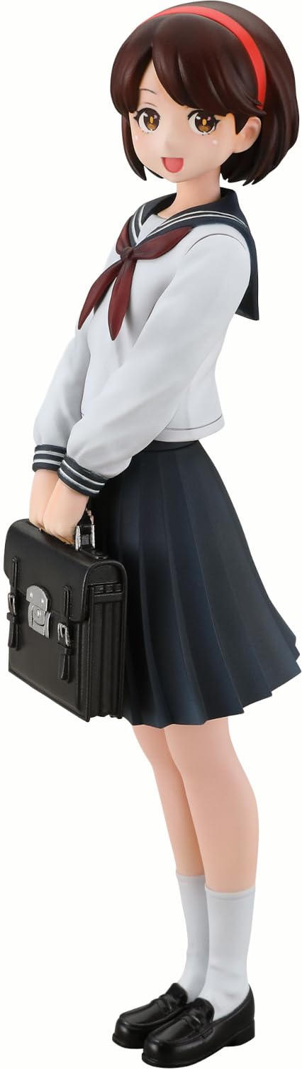 Hasegawa 652483-1/12 Egg Girls Colelction No. 52 Rei Hazumi in Sailor Suit - Scale 1:12