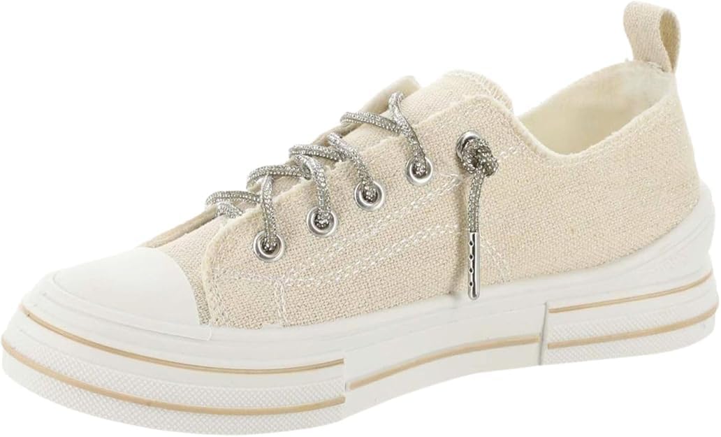 Very G Women's Aman Platform Sneaker Natural/Medium / 8.5