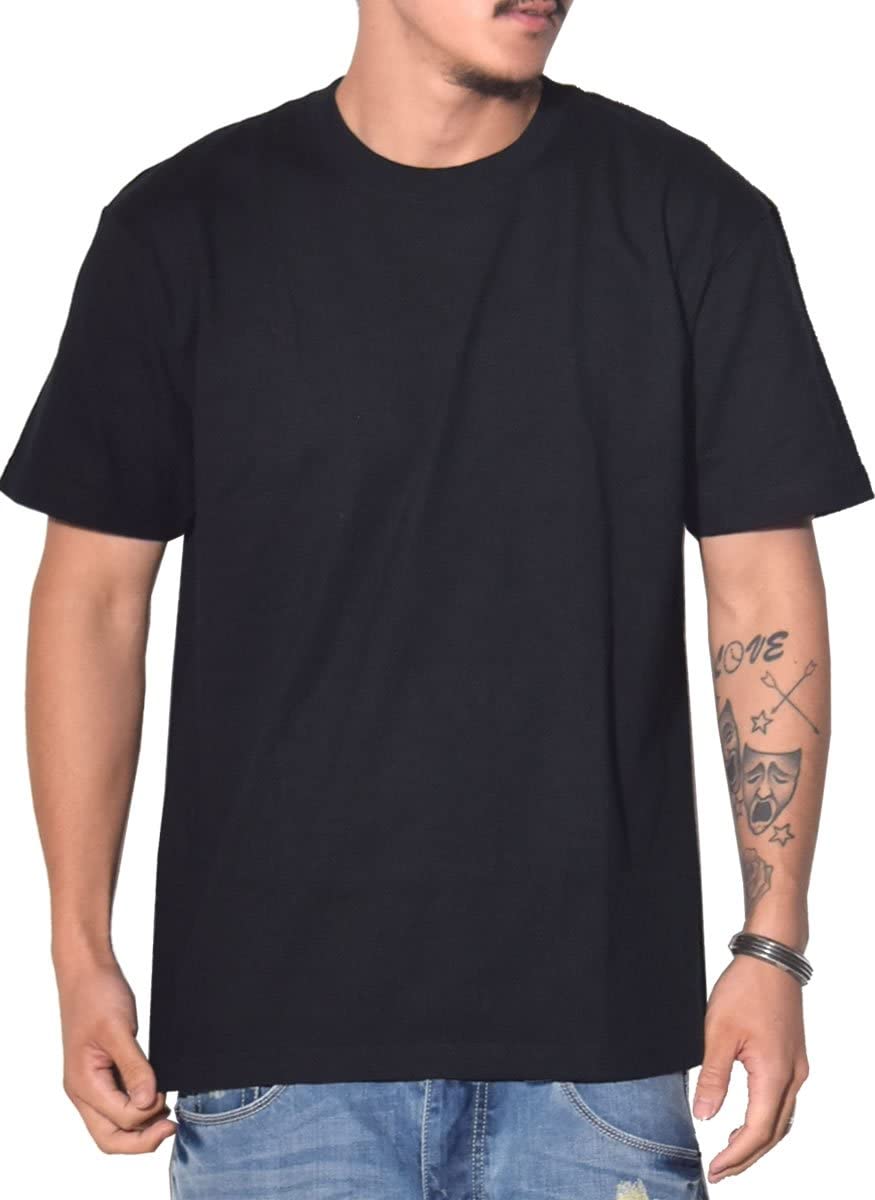 United Athle Men's 5.6 oz. Tee XL Black