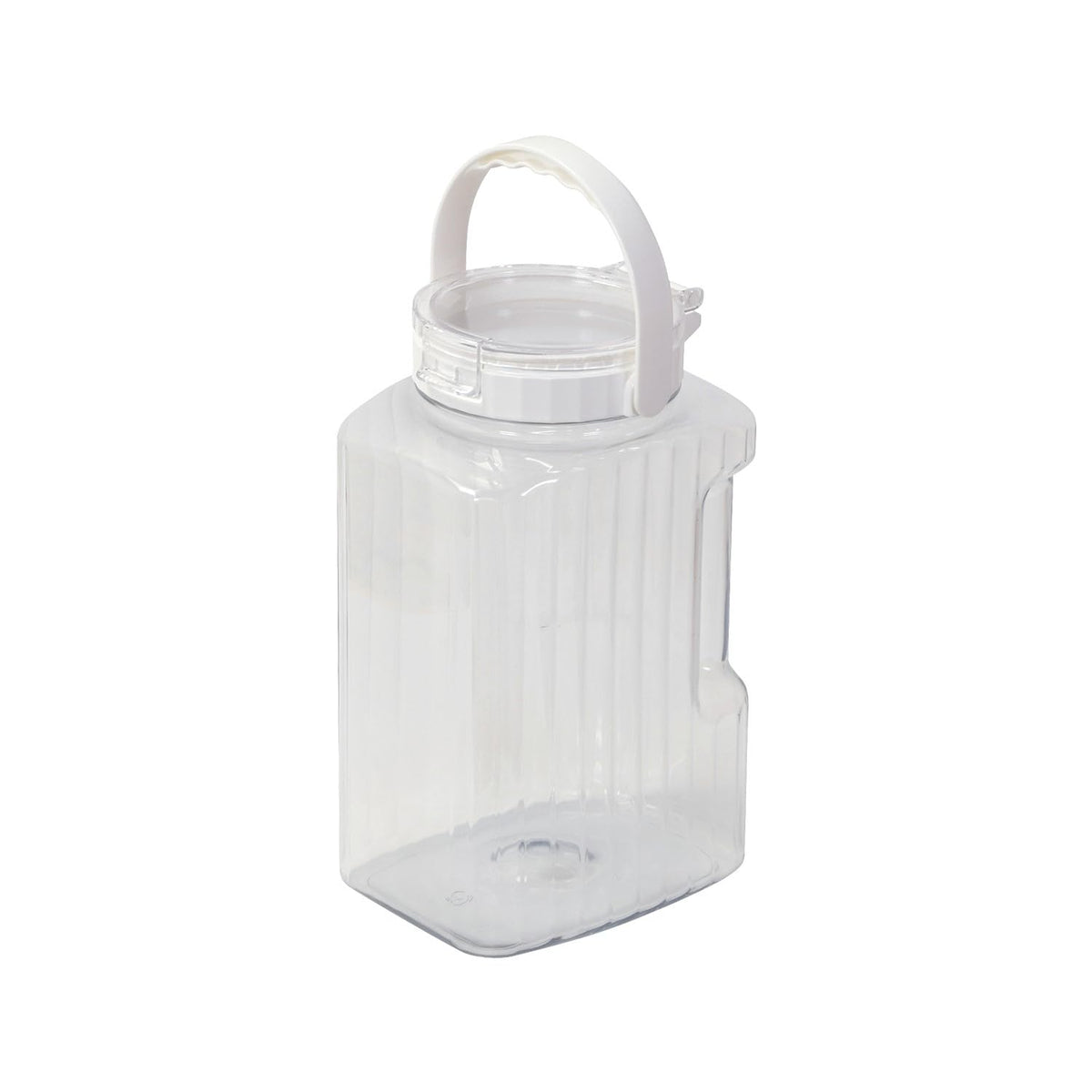 Pearl Metal HC-19 Storage Rice Bottle, Airtight, 6.6 lbs (3 kg), 1 Cup Included, Handle, Rice, Fruit Granola, Tea Pack, Refrigerator, Vegetable Room, Made in Japan, Keeps Freshness