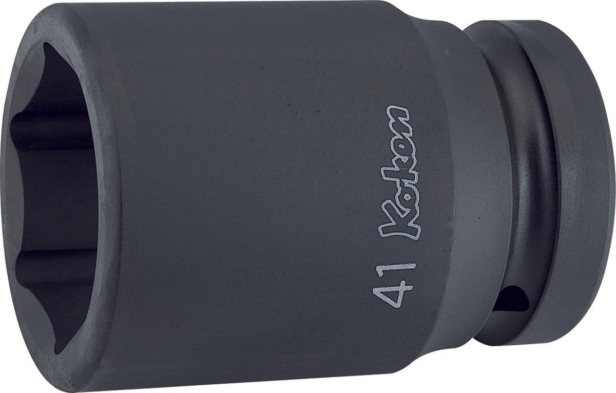 Ko-Ken USA - 18301X-24 1 Sq. Dr. Socket 24m 6 Point Length 80mm Thin Walled