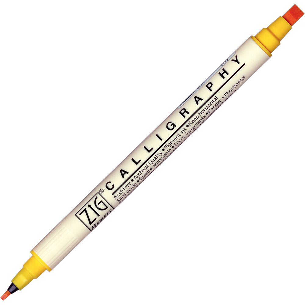 Kuretake ZIG Memory System Calligraphy MS - 3400-503 Summersun (Japan Import)