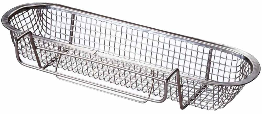 下村企販 Shimomura Planning 12651 Chopstick Colander for Dish Drying Rack, Made in Japan, Easy Installation, Durable, Spoon, Fork, Cutlery Pocket, Silver, Stainless Steel, Tsubamesanjo