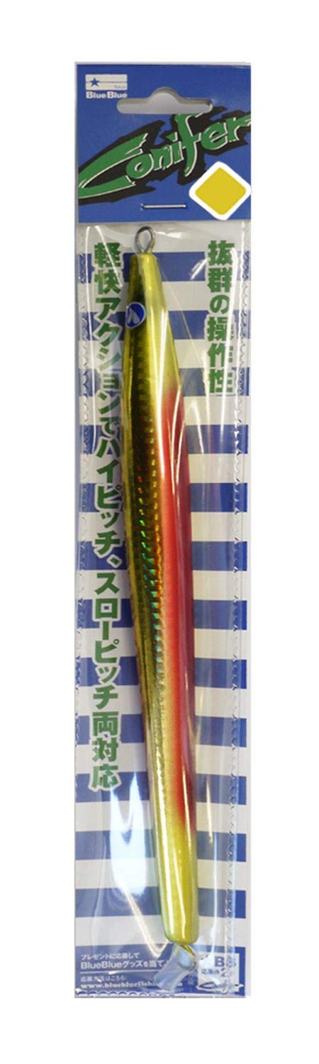 Blue Blue Metal Jig Lure, Conifer 12.5 oz (370 g), #3 Red Gold