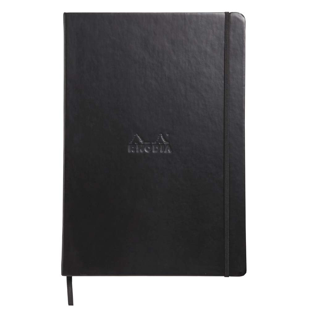 Rhodia Webnotebook, A4, Dot - Black