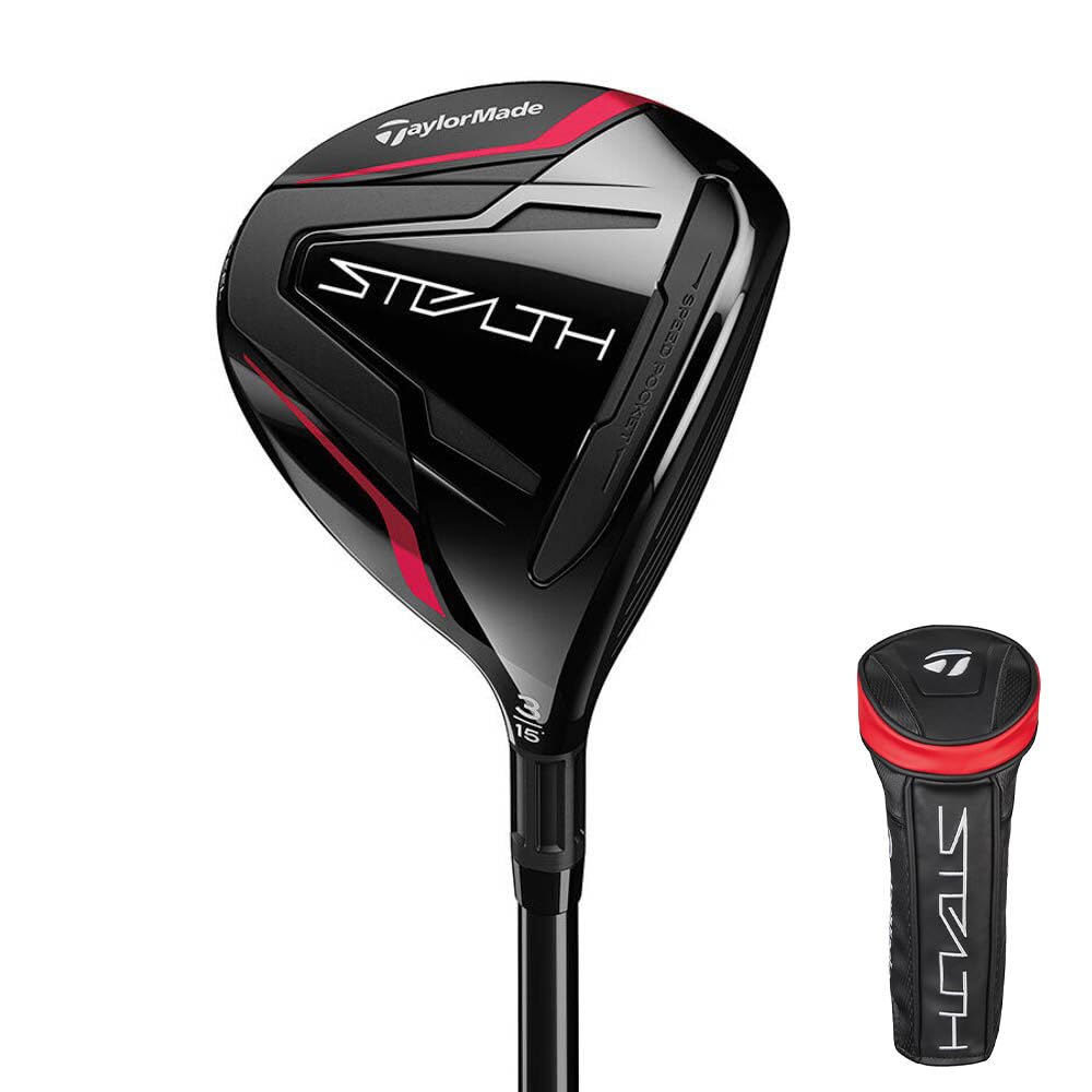 Taylor Made Stealth Fairway Wood Carbon Shaft Mens Golf Club Left W#3 Loft: 15 Flex: S