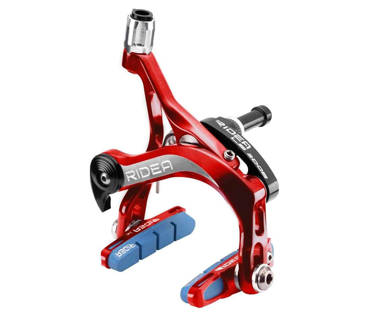 RIDEA C-Brake Calipers LSCB2D Red Front and Rear Set 147-04964