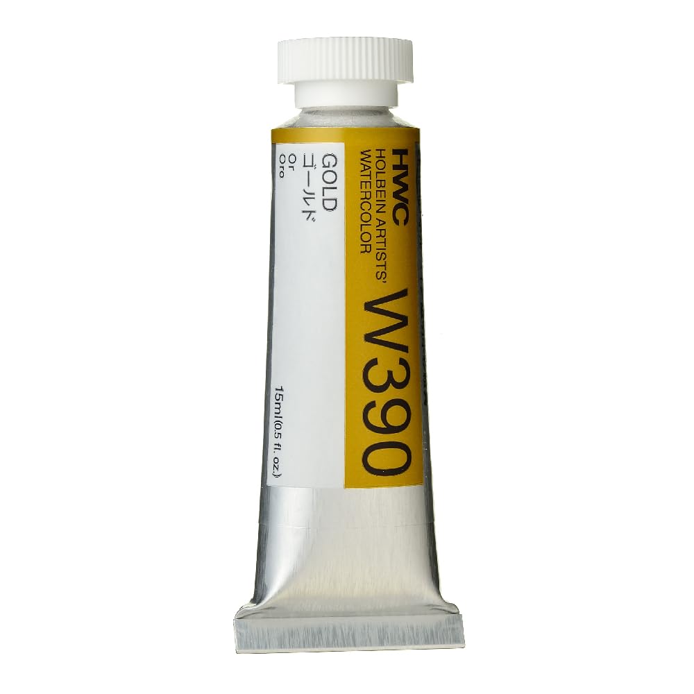 Holbein Artist's Watercolor 15ml Tube (Gold) W390