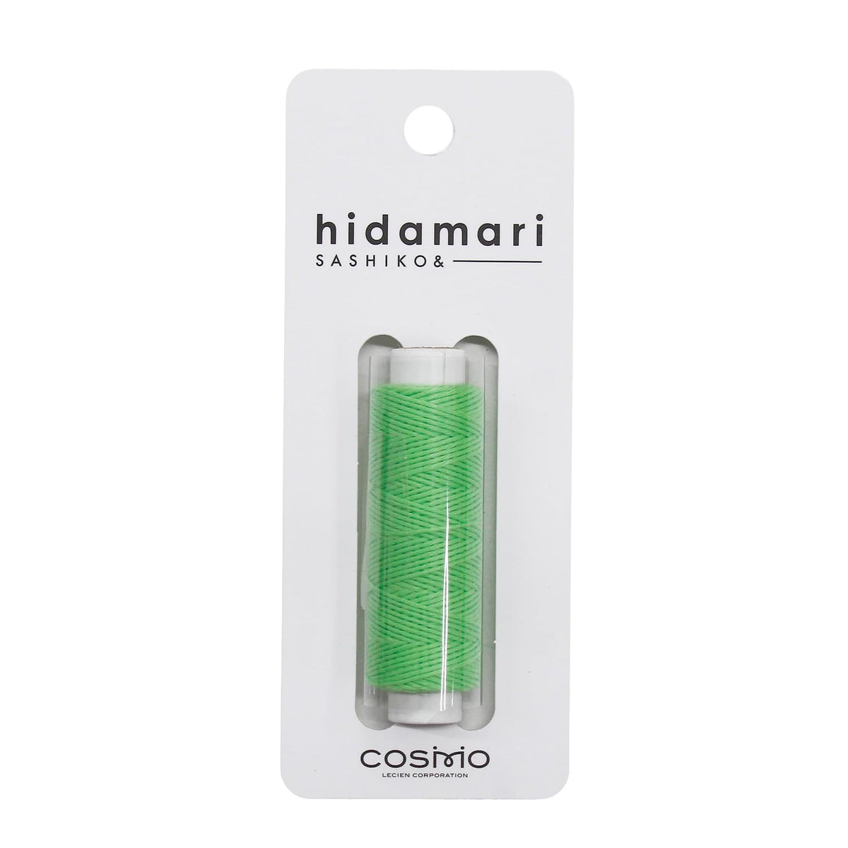 LECIEN CS122301-27 Hidamari Sashimi Yarn, Approx. 98.4 ft (30 m), Single Color, Melon Soda