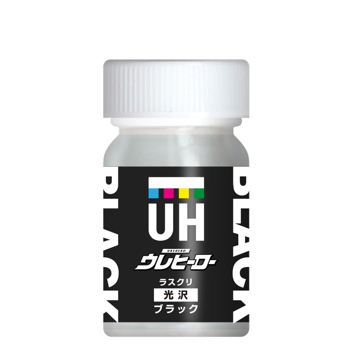 Saito Paint No. 1002 Urethane Hero Laskuri, 0.5 fl oz (15 ml), Black, Glossy