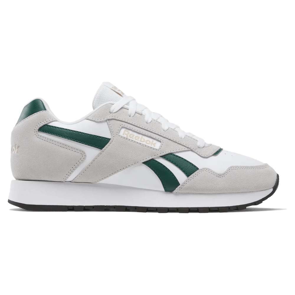 Reebok Unisex Glide Trainers, White Collegiate Green Grey 1, 10