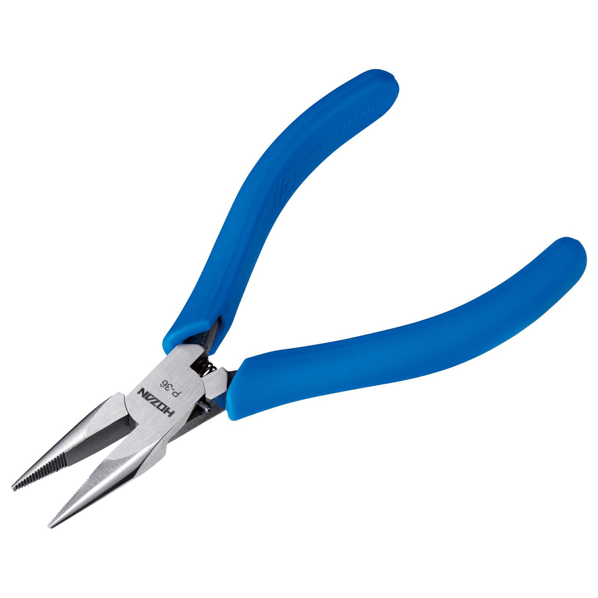 Hozan P-36 Miniature Radio Pliers with Anti-Slip Knurling