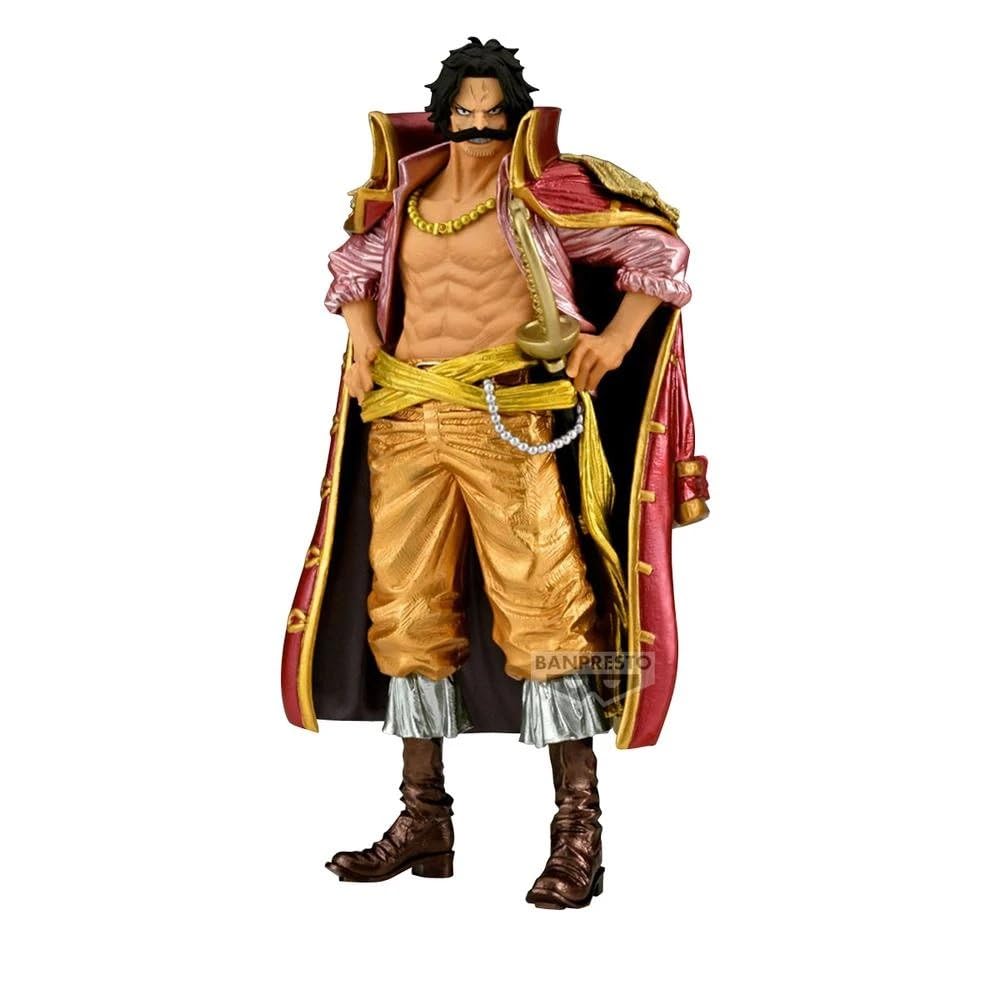 Banpresto GOL D. Roger One Piece Action Figure - King of Artist - Special Ver.- 23 cm - PZ71028P Multicoloured - Collectible Figure - Ideal for Anime Fans
