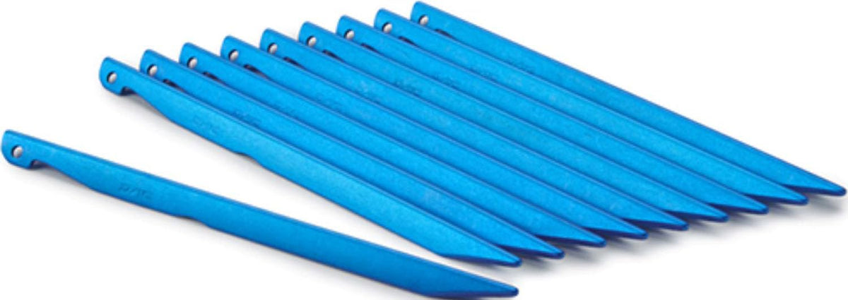 Promonte OGK3105SET Aluminum Color Pegs, Set of 10, Blue