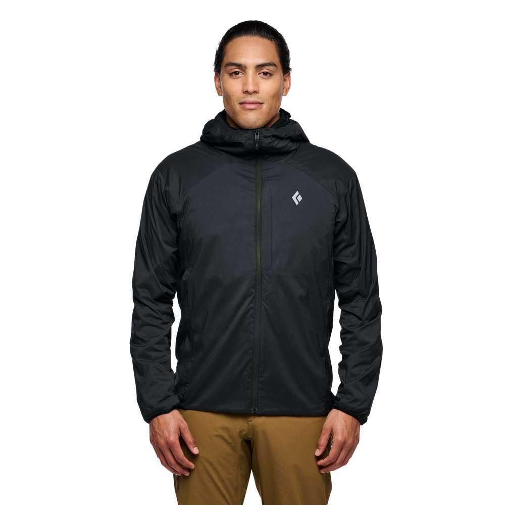 Black Diamond Mens Alpine Start Insulated Hoody Jacket, Black, Small