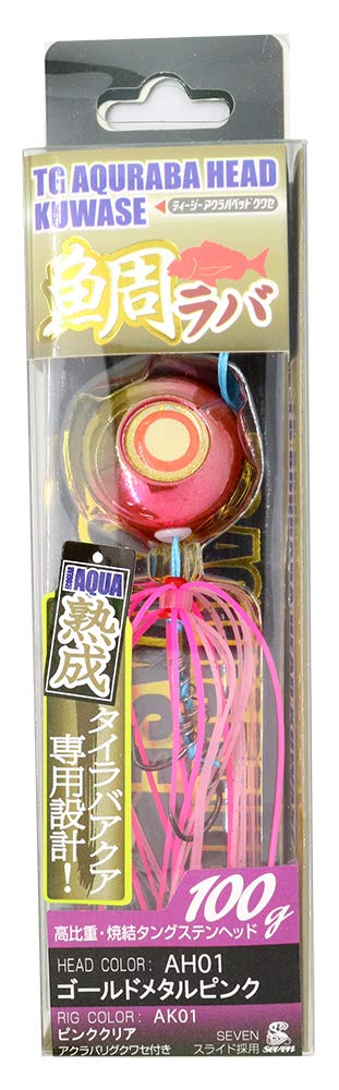 Ecogear TG Aclava Head Kasse 3.5 oz (100 g), Gold Metal Pink