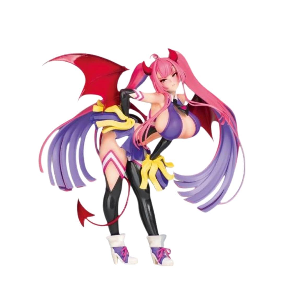Thunder Tech Mahjong Fight Girl Figure Collection Dia Mitsumoto Succubus Cheer Cos Anime Character Collectible Statue