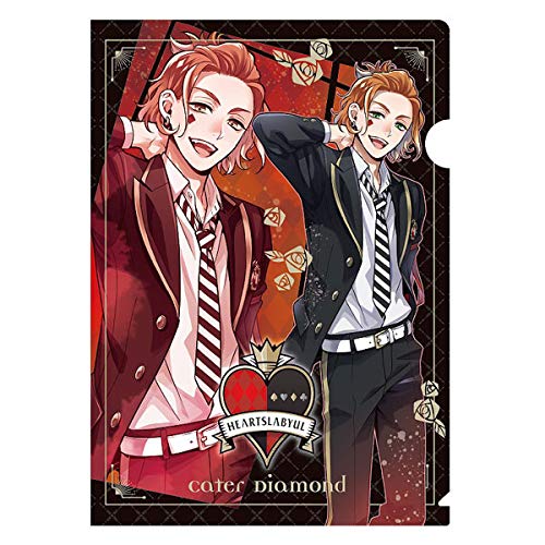 Cracks Twisted Wonderland Clear File A4 Night 54119