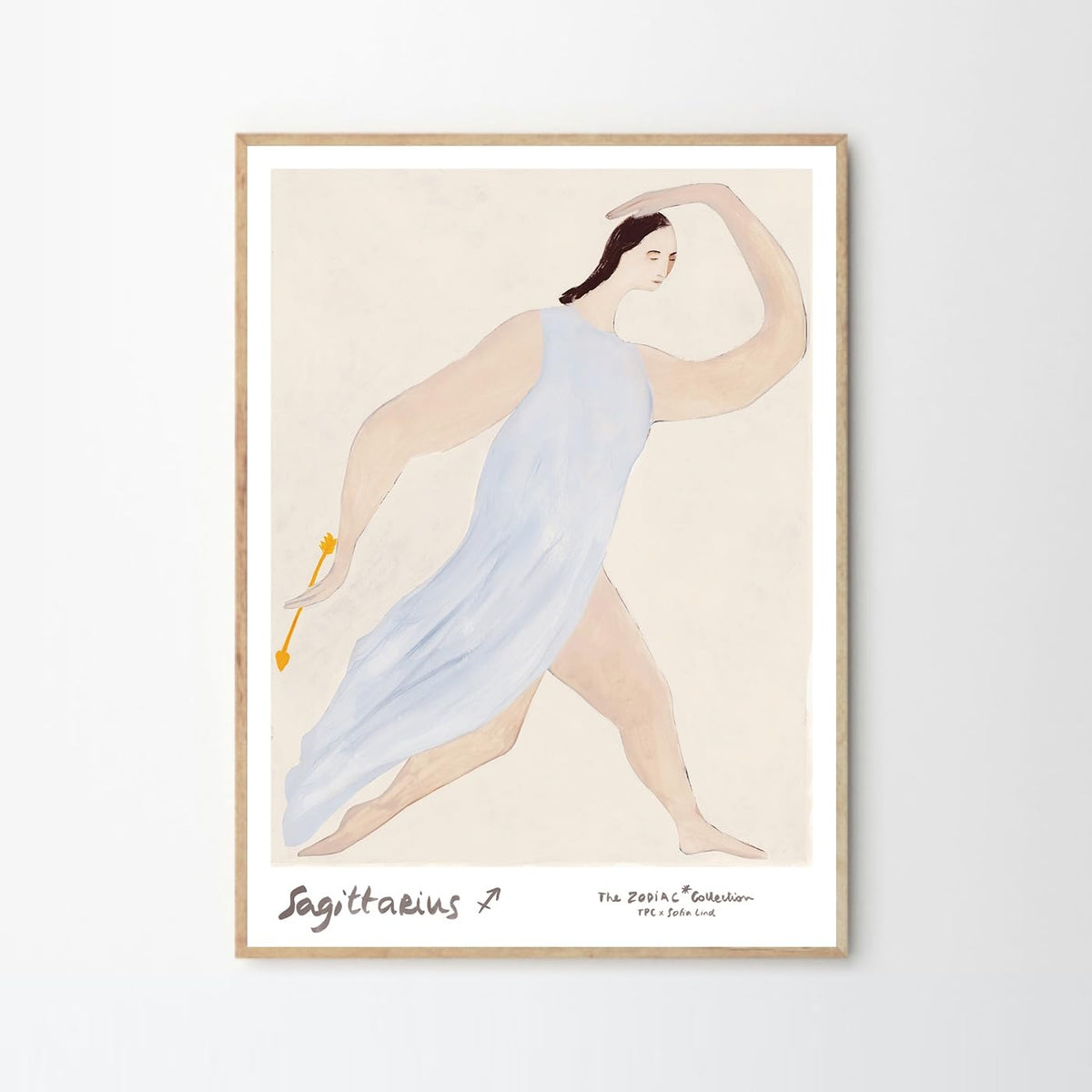 THE POSTER CLUB Sagittarius Poster Club, 11.8 x 15.7 inches (30 x 40 cm), Sofia Lind