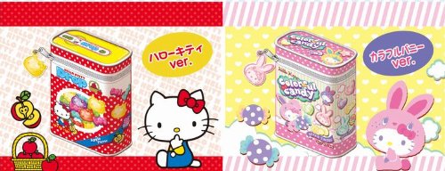 Re-Ment Hello Kitty Candy Drop Pouch (6pcs) Box Set(Japan Import)