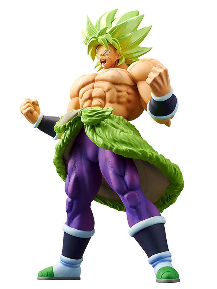 Banpresto 39034/10223 Dragon Ball Super Movie Choukokubuyuuden - Super Saiyan Broly Full Power Figure, Multicolor