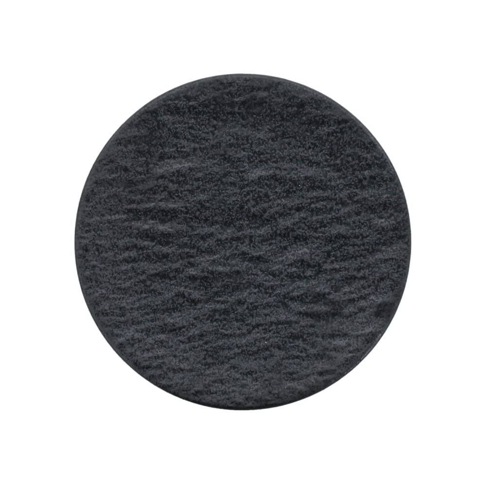 EAST table 212-028 Medium Plate, Flat Plate, Black, 6.7 inches (17 cm), Slate Style, Made in Japan, Microwave Safe, Dishwasher Safe