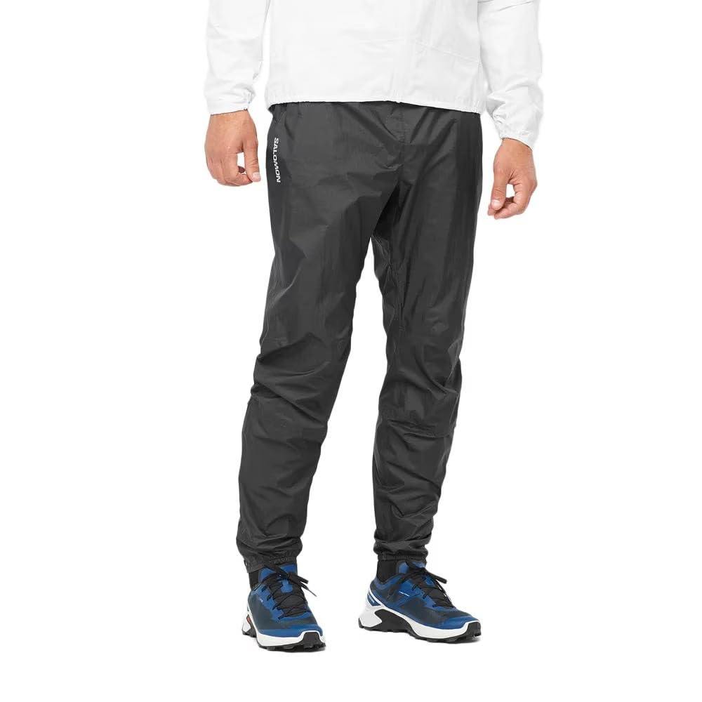 Salomon Unisex Bonatti Waterproof Pant, Deep Black, XL