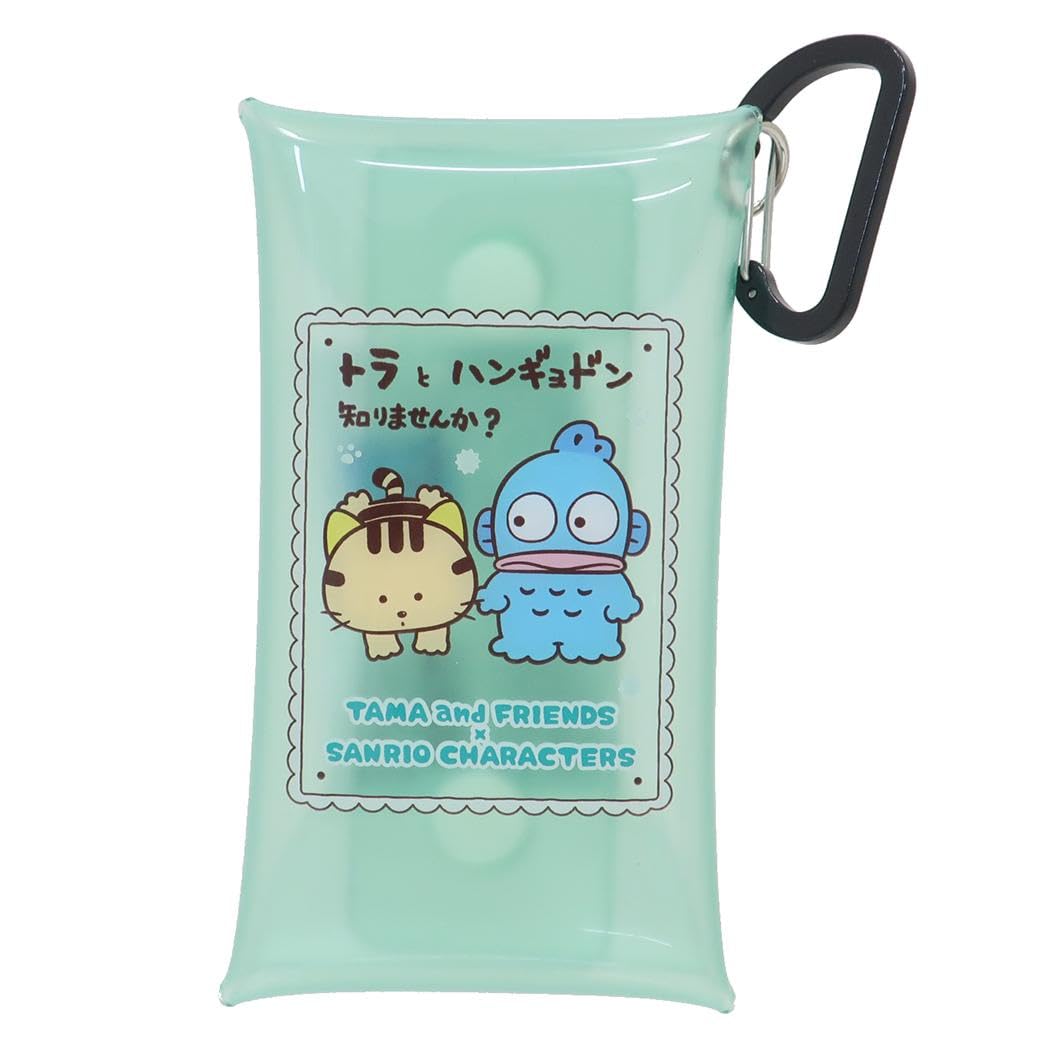 マリモクラフト(Marimocraft) Tama & Friends x Sanrio Characters Clear Multi Case S Green