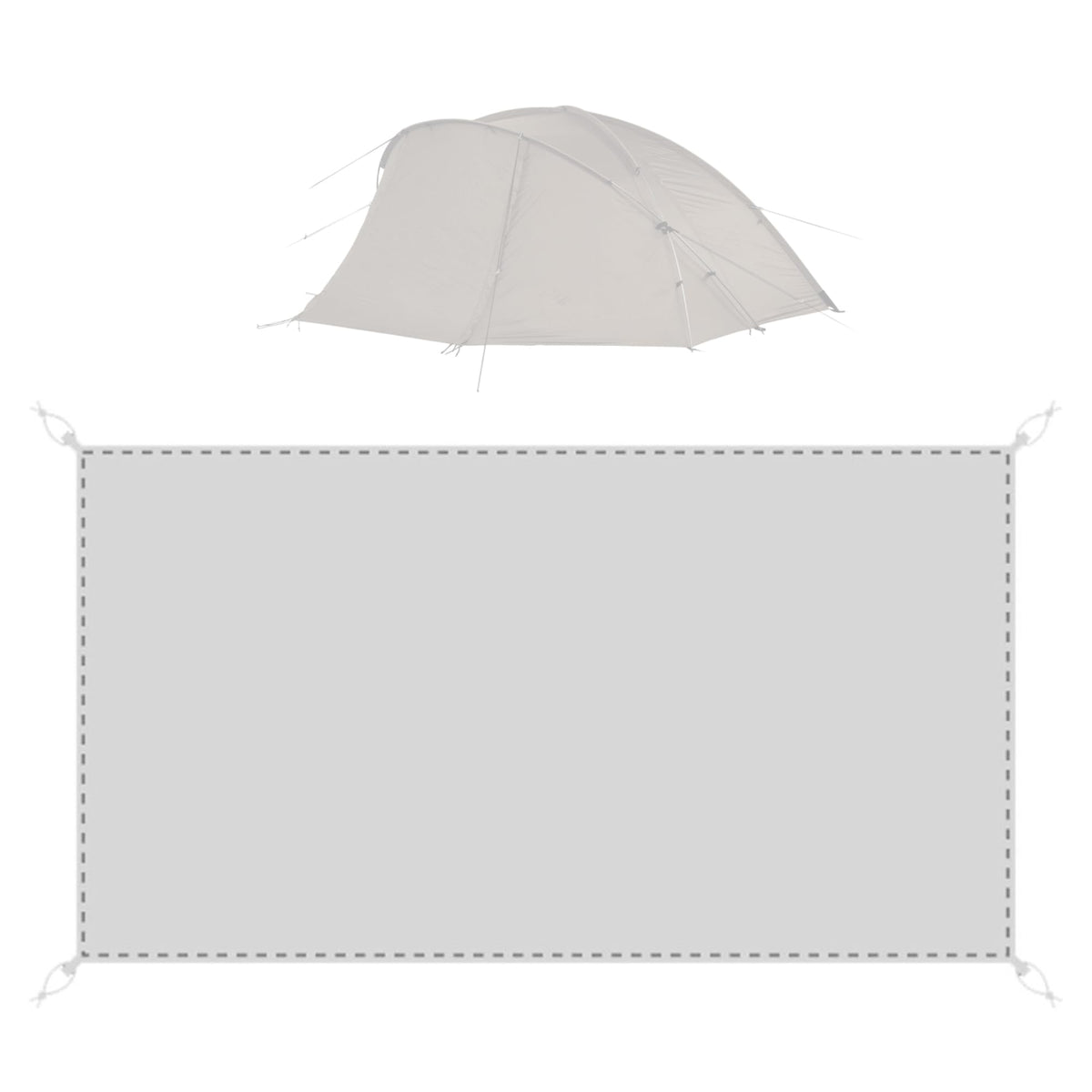 Minute Dome Pro. Air 1 Ground Sheet