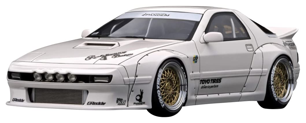 ティーケーカンパニー (TK.Company) Ignition Model 1/18 PANDEM RX-7 (FC3S) White Finished Product