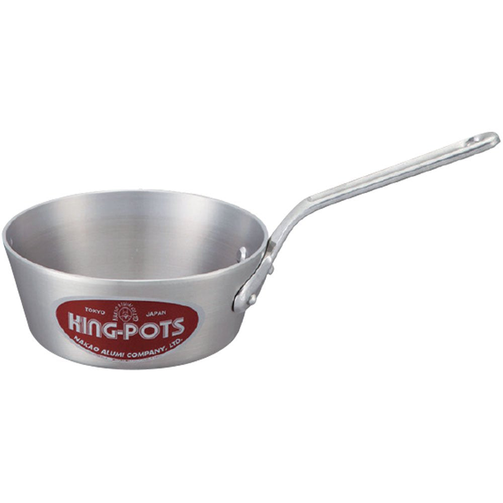 Yamashita Kogyo King Saute with Taper, 10.6 inches (27 cm), 1.1 gal (4.0 L)