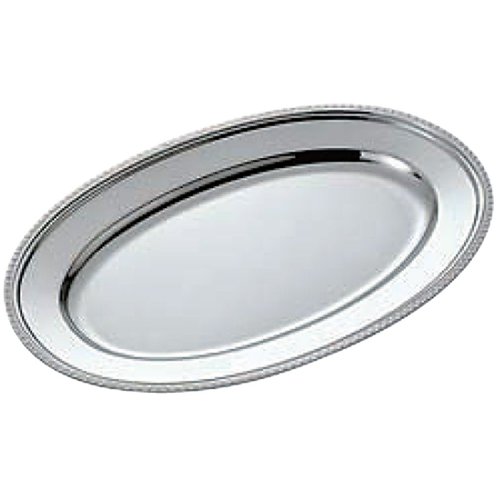 Yamashita Kogei UK 04-0775-0309 18-8 Kikuchi Obou Dish, 26-Inch