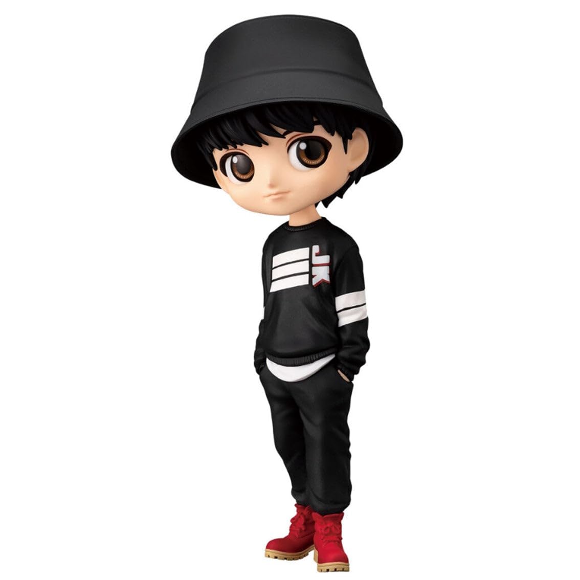 Banpresto - TinyTAN Mic Drop Q posket vol.2 Jung Kook Statue Black