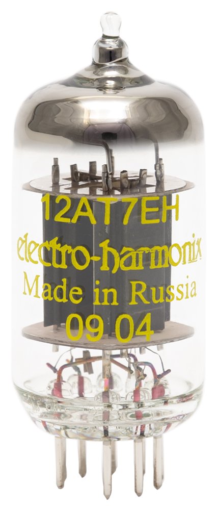 Electro-HARMONIX 12AT7EH Miniature/mT Double 3 Pole Tube TEH12AT7