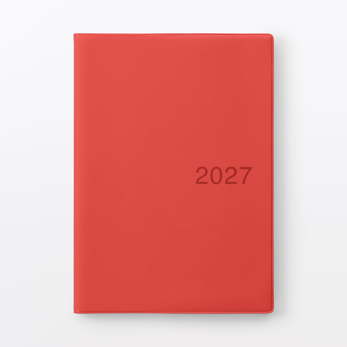 MUJI 23101677 Monthly/Weekly Planner Begins December 2026 A5 Red