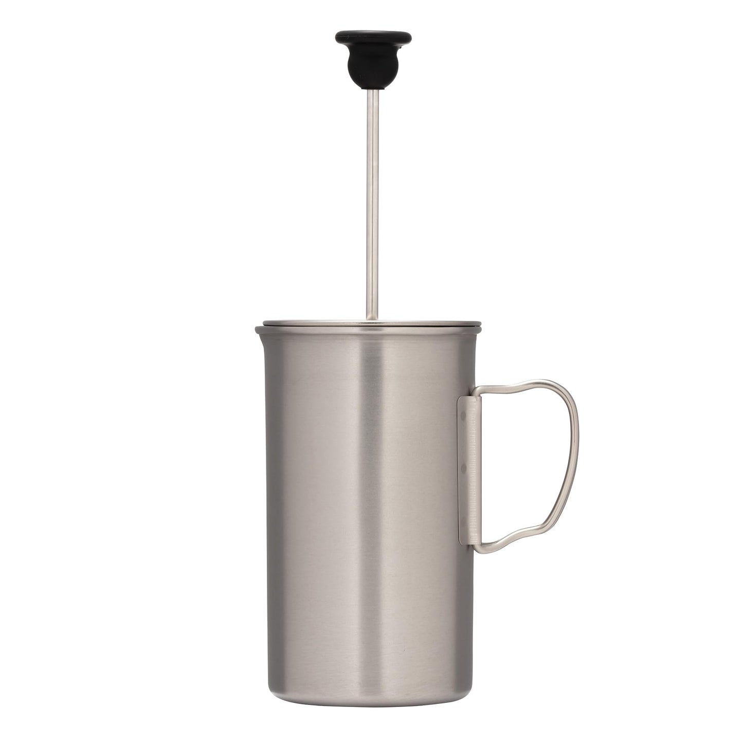 Snow Peak Titanium French Press - Ultralight Coffee Maker for Camping, Backpacking & Hiking - Camping Cookware Essential for Coffee Anywhere