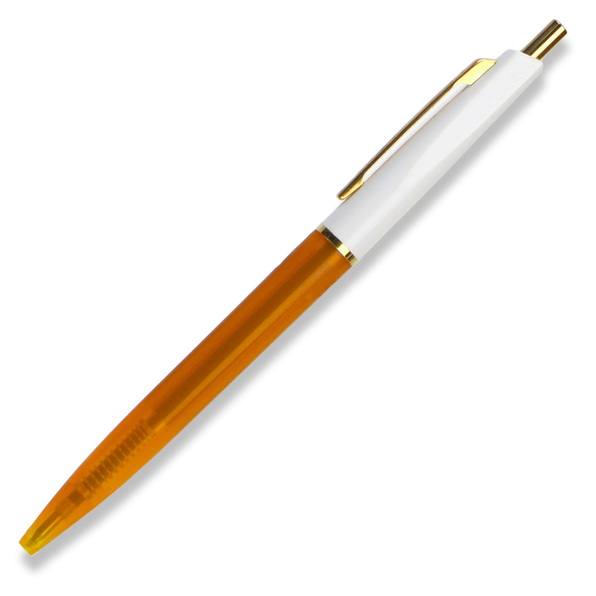 Anteric BP1-CWY Oil-based Ballpoint Pen, White + Yellow Axle, 0.5mm