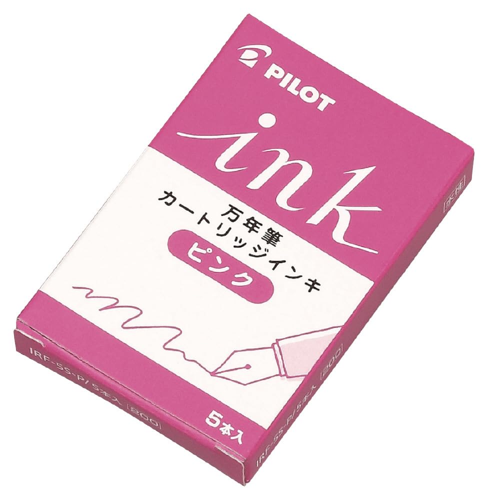 Pilot Cartridge Color Ink 5 Pack