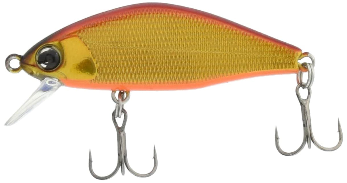 AMZ Design (ima) Minnow Issen S MAX 1.8 inches (45 mm) 0.1 oz (4 g) Red Gold #IS45M-001 Lure