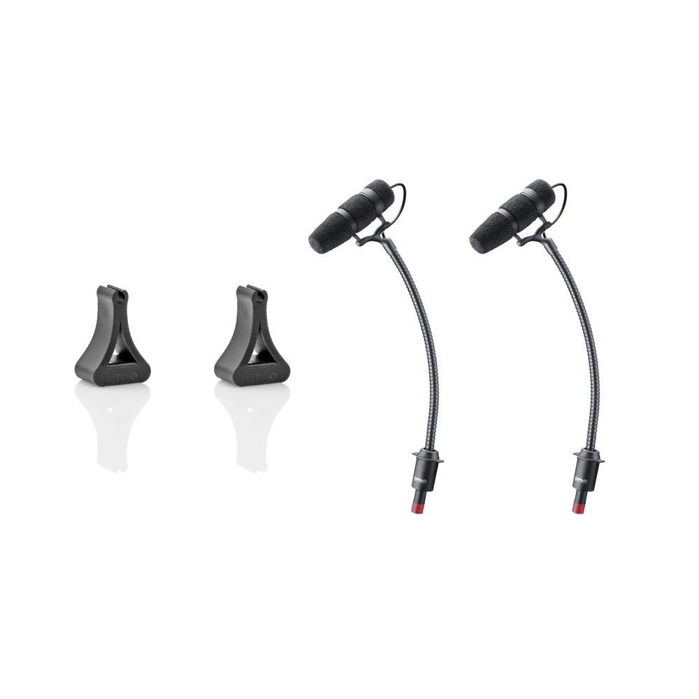 DPA D:vote CORE 4099 Stereo Instrument Microphone Set with Piano Mounting Clips
