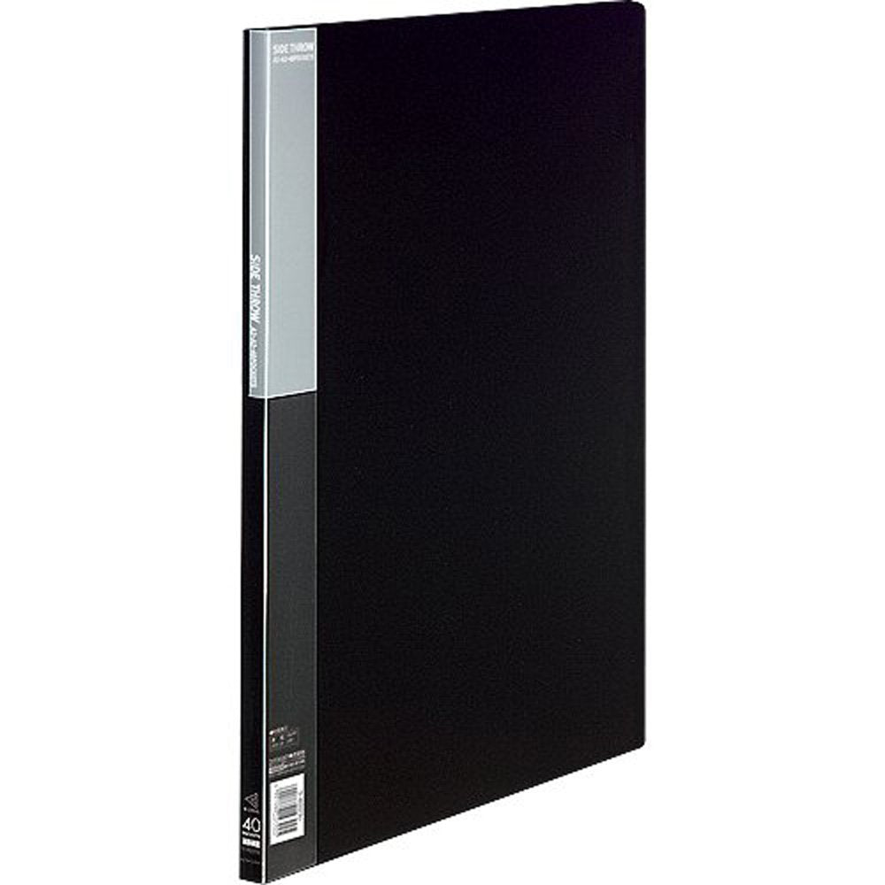 Kokuyo clear book basic fixed sidearm A3 20 vertical pocket black La -B223D