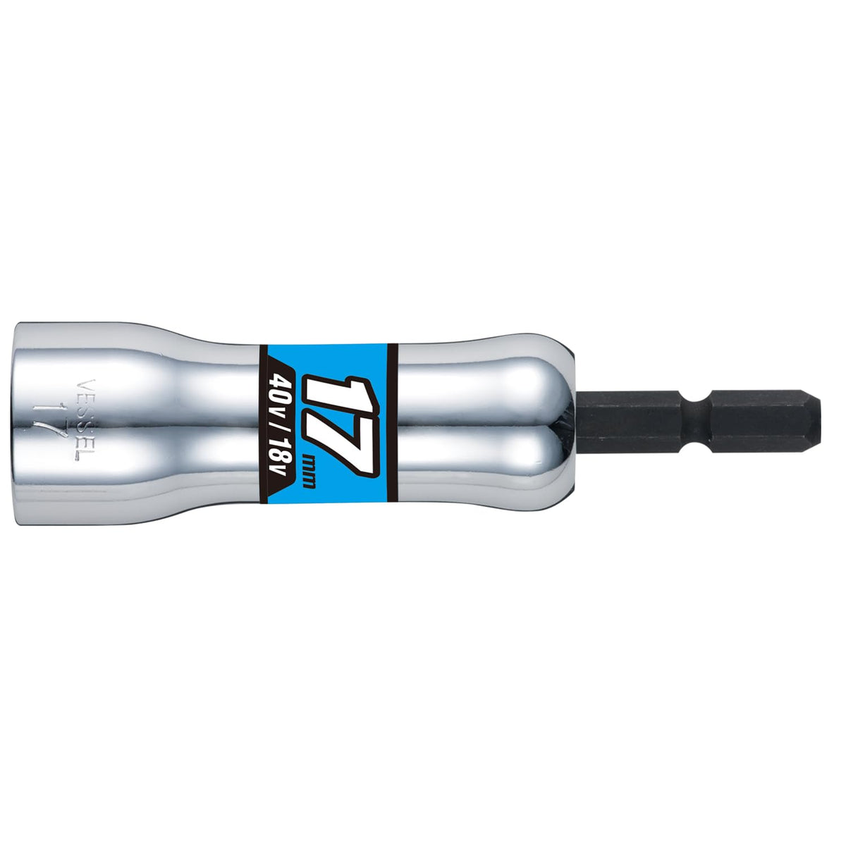 Vessel SL201790 Semi-Long Socket, Opposite Side 0.7 x 3.5 inches (17 x 90 mm), Hex