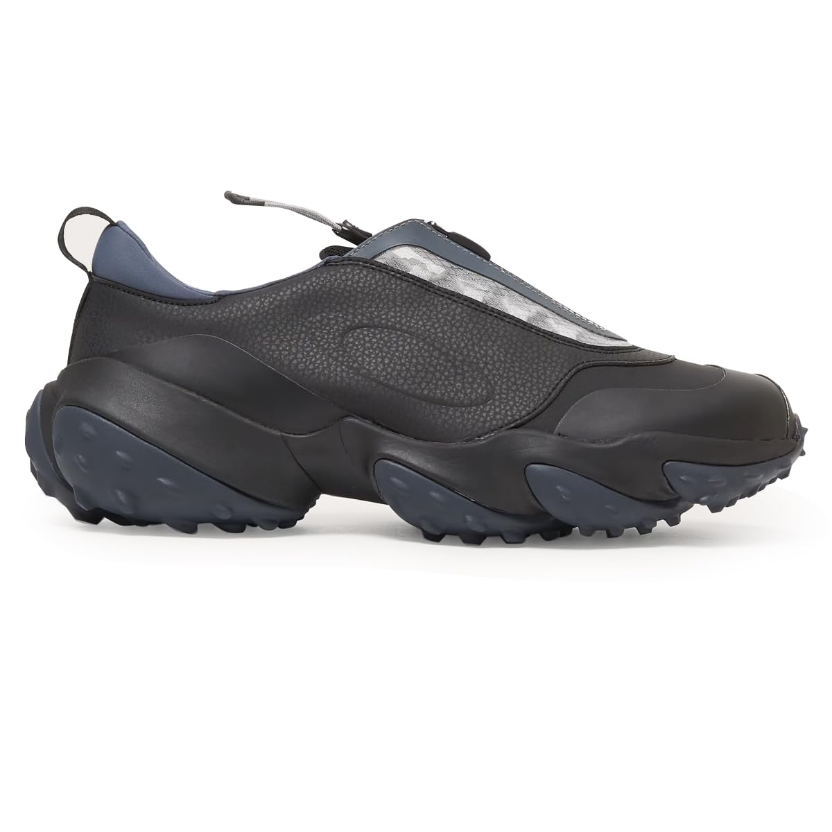 Oakley Mens Edge Elite Sneaker, Black/Grey, 8